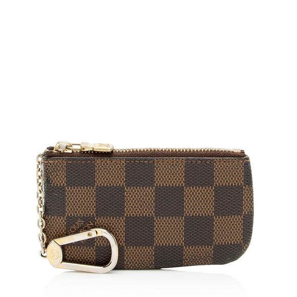 Louis Vuitton Damier Ebene Key Pouch - Picture 1 of 10
